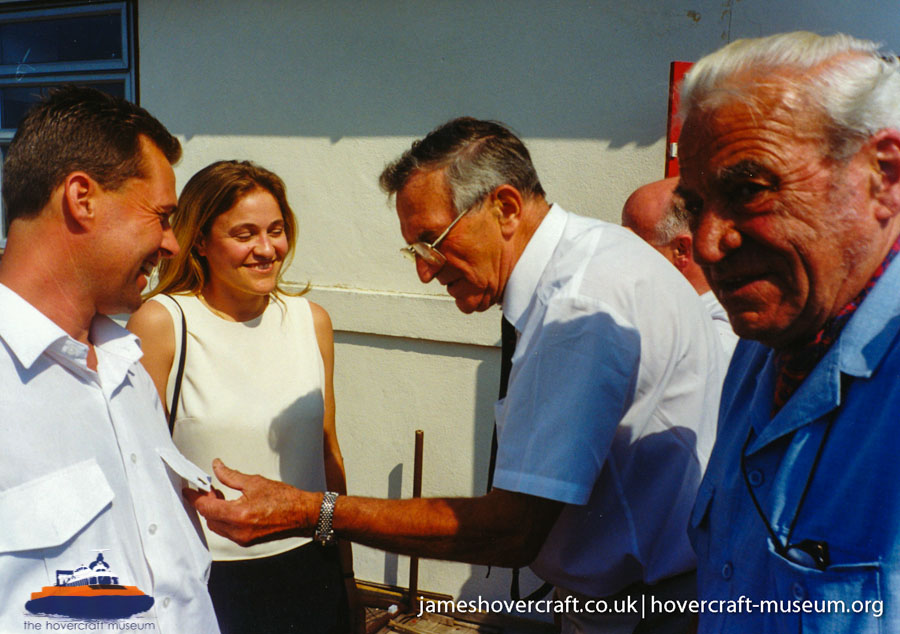AP1-88 hovercraft promotional day by BHC -  (credit: The <a href='http://www.hovercraft-museum.org/' target='_blank'>Hovercraft Museum Trust</a>).